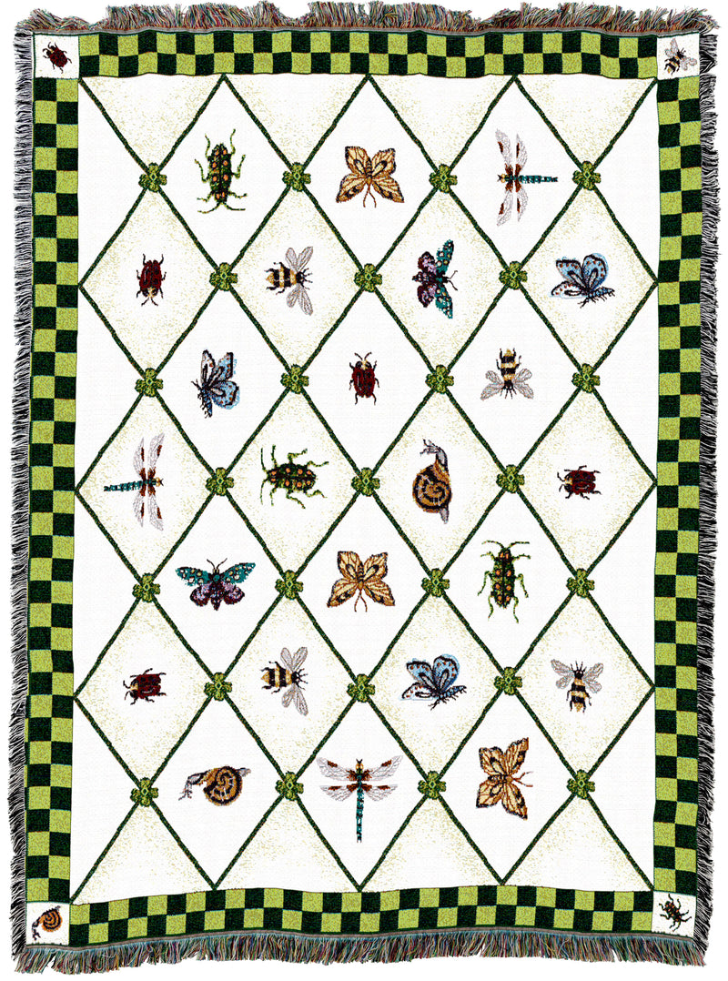 Garden Guests Throw