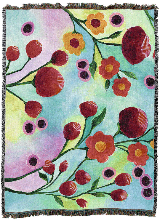 Jambalaya Floral Throw