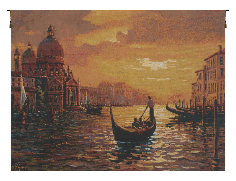 Santa Maria Sunset Belgian Wall Tapestry