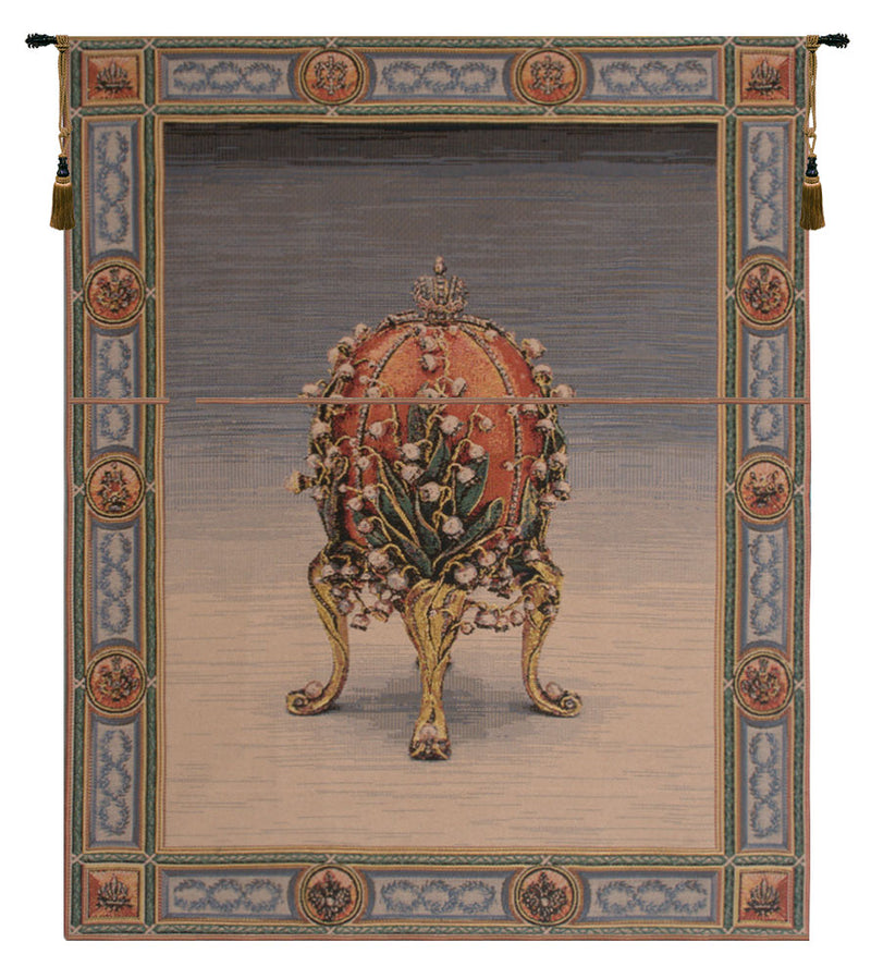 Lily of the Valley - Russian Jewel I Belgian Wall Tapestry