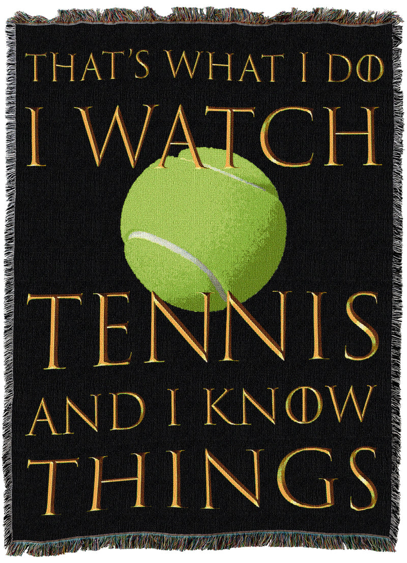 I Watch Tennis Throw