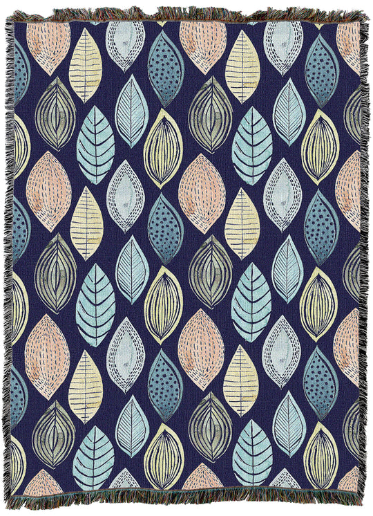 Flourishing Leaflets Throw