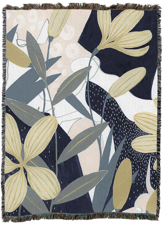 Flores Noche Throw