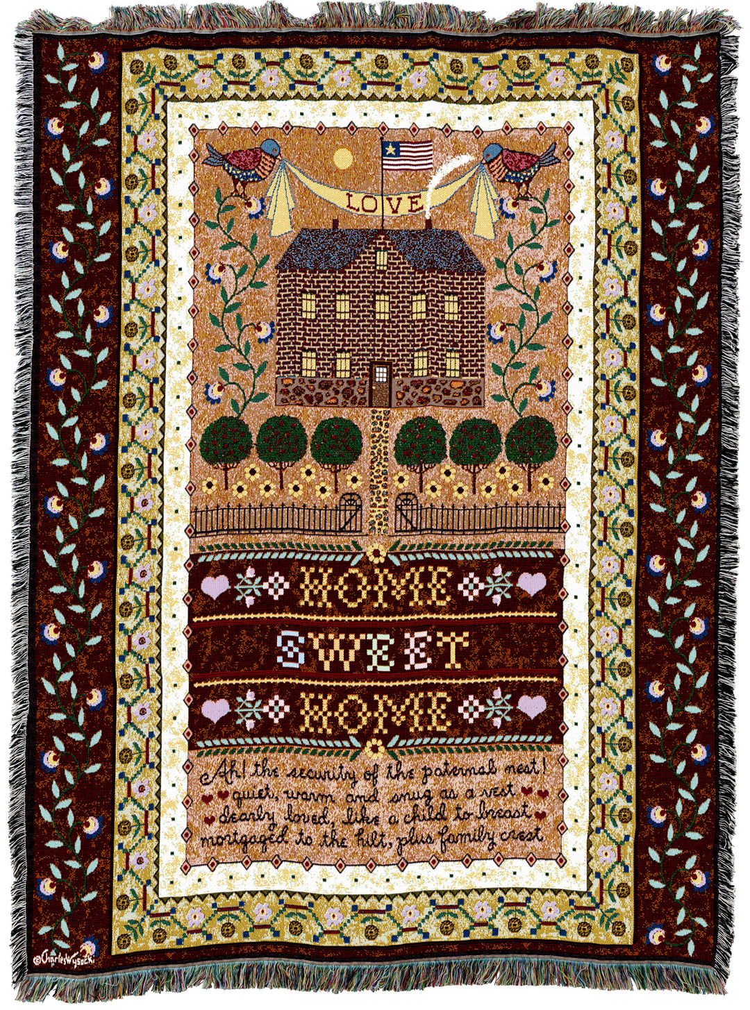 Home Sweet Home Throw