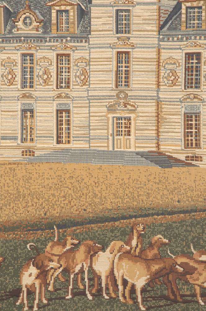 Chateau de Cheverny Belgian Wall Tapestry