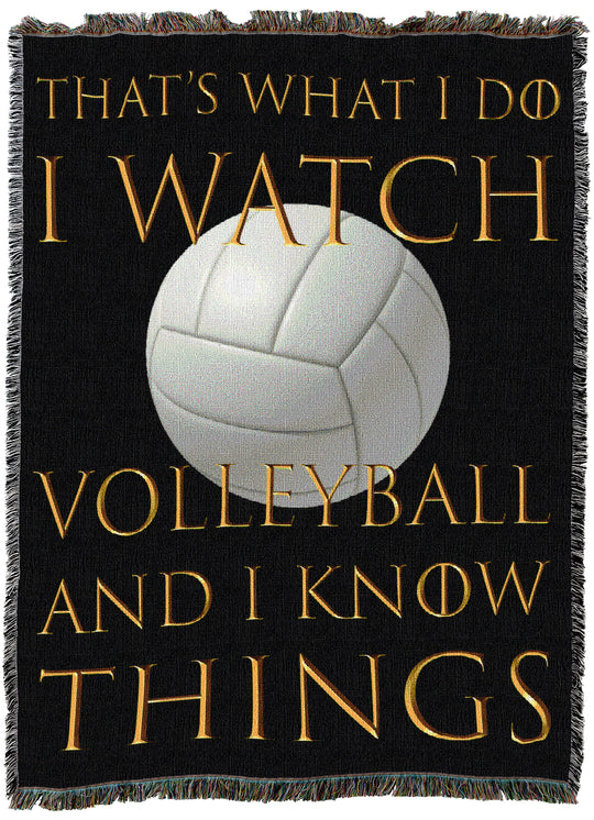 I Watch Volleyball Throw