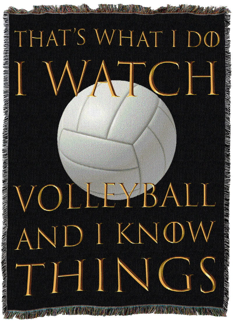 I Watch Volleyball Throw