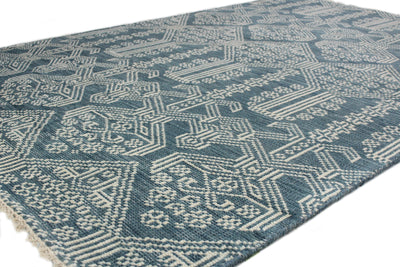 Artifact Area Rug, Azure