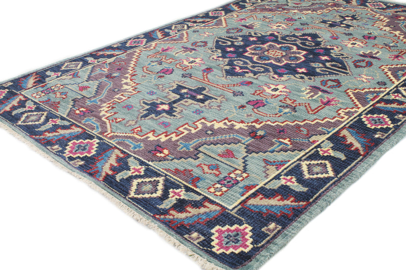 Artifact Area Rug, Teal