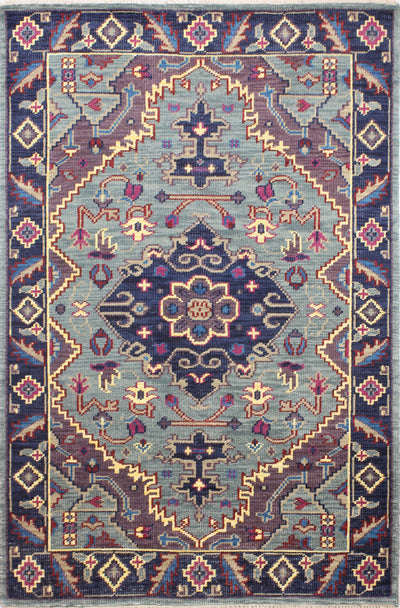 Artifact Area Rug, Teal