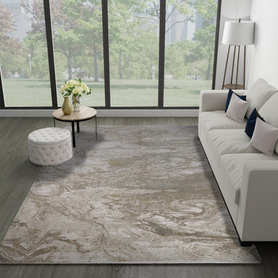 Allure Area Rug, Beige Cream