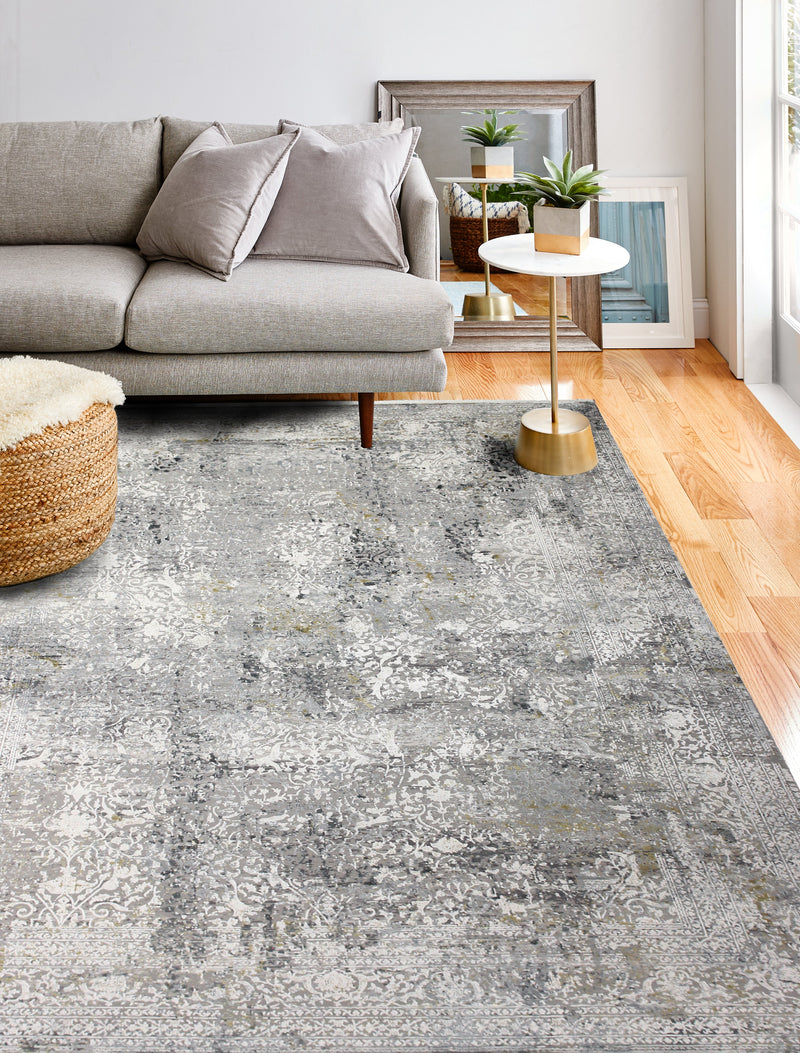 Allure Area Rug, Grey