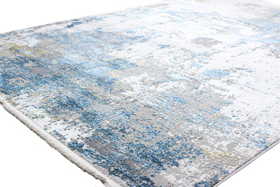 Allure Area Rug, Ivory Blue