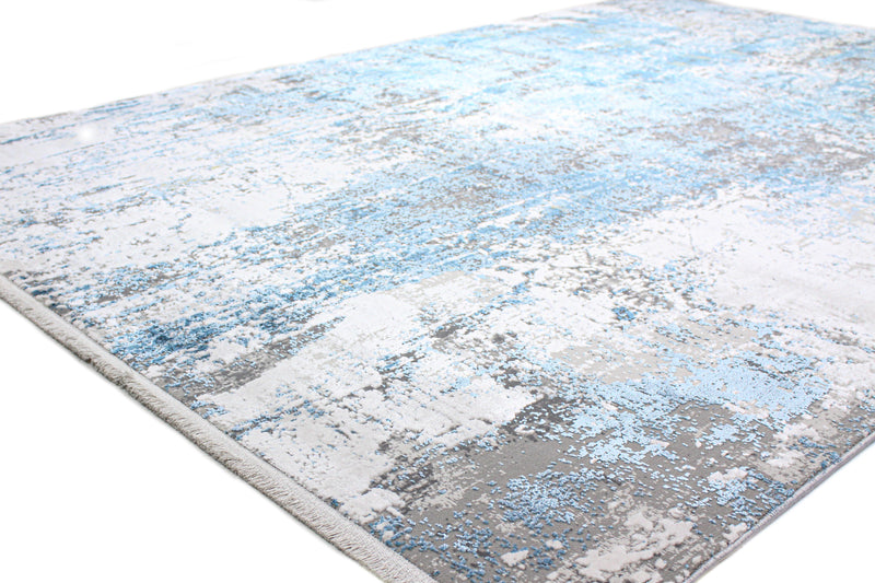 Allure Area Rug, Ivory Blue