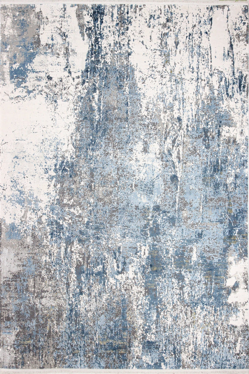 Allure Area Rug, Ivory Blue