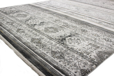 Allure Area Rug, Ivory Grey