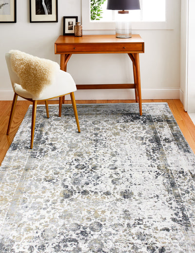 Allure Area Rug, Ivory Grey