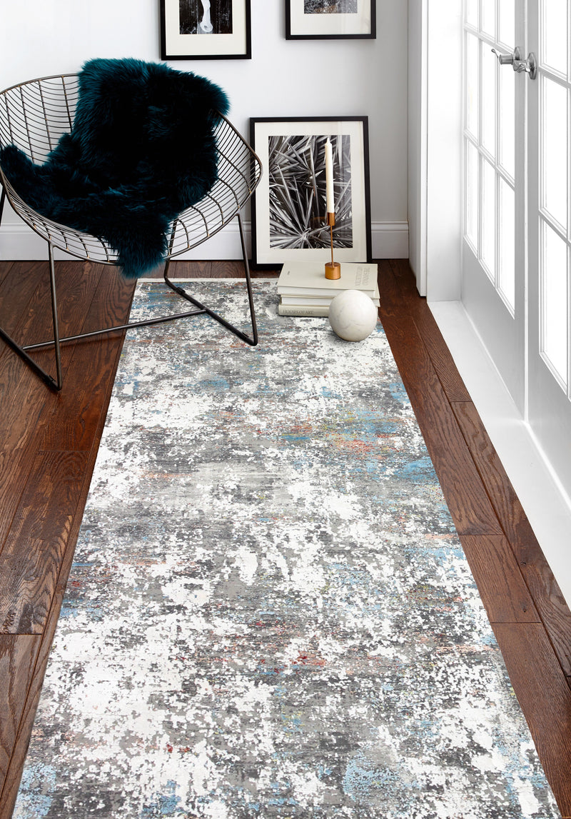 Allure Area Rug, Ivory Rust