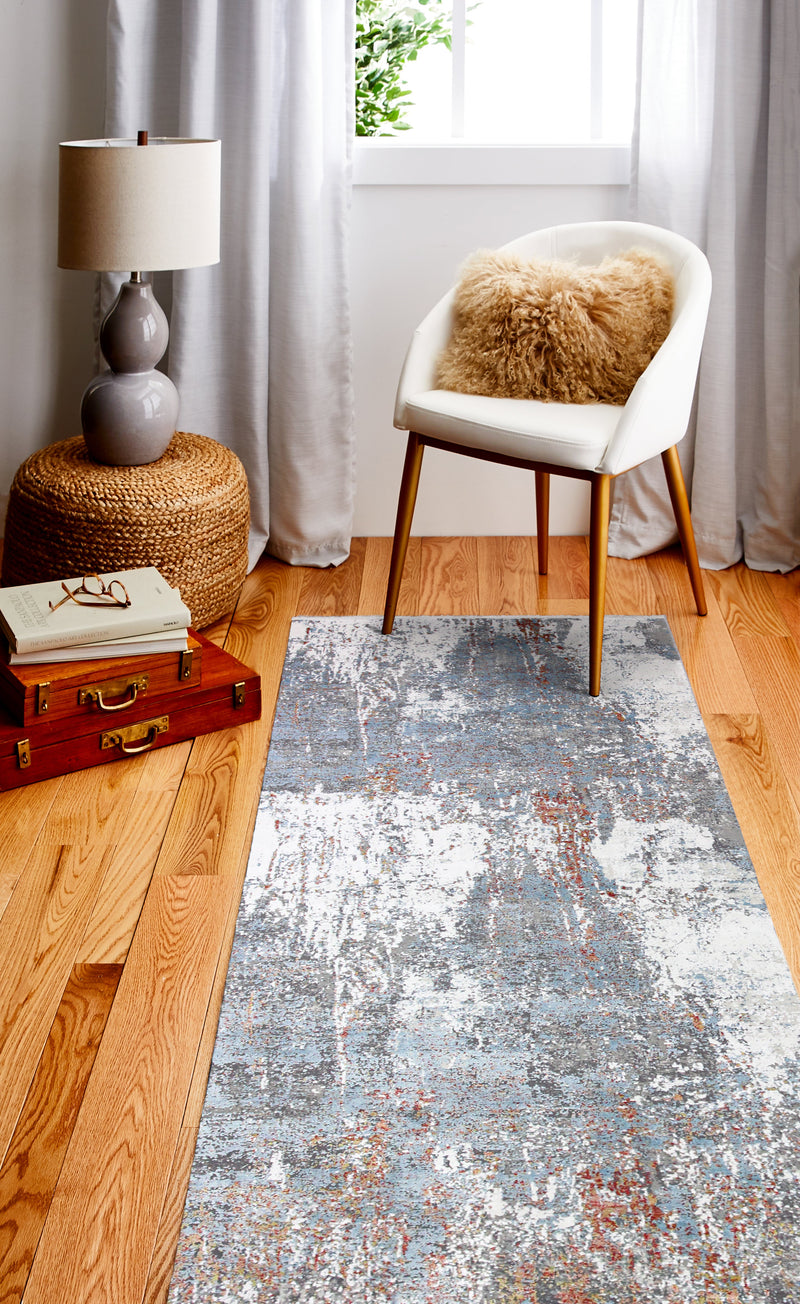 Allure Area Rug, Ivory Rust