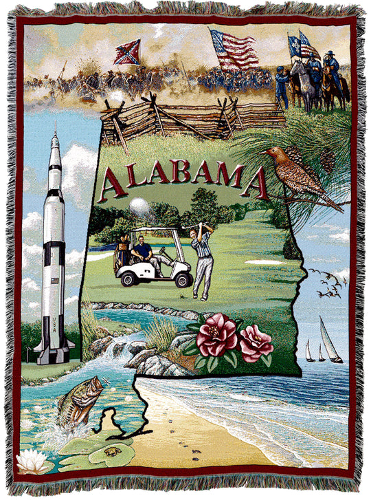Alabama Throw