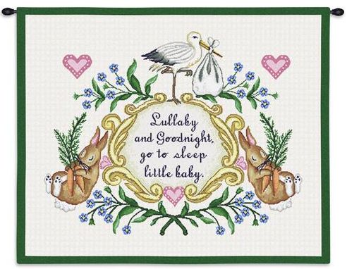 Lullabye & Goodnight Wall Tapestry