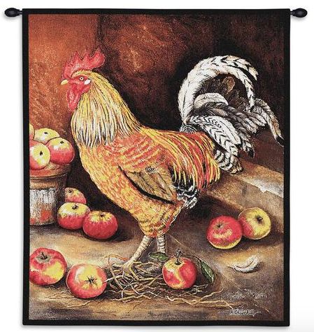 English Cockerel Wall Tapestry