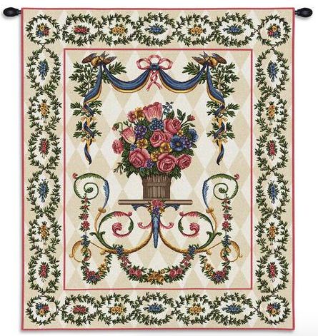 Floral Majesty Wall Tapestry