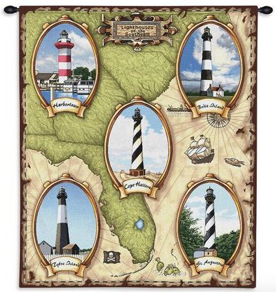 Lighthouse Southeast II Wall Tapestry