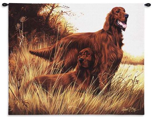 Irish Setters Wall Tapestry