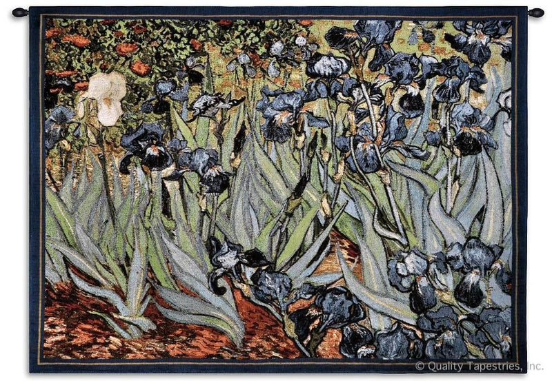 Van Gogh Irises Wall Tapestry