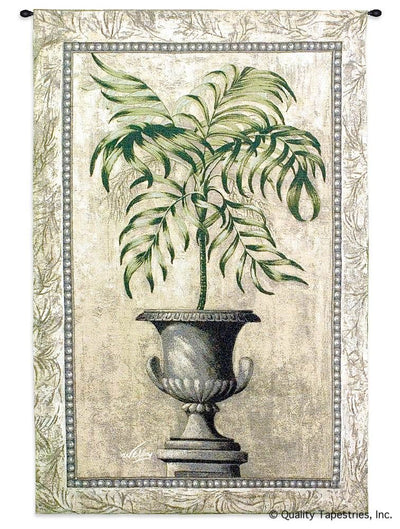 Palm Tree in Urn II Wall Tapestry