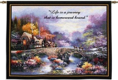 Going Home Journey Wall Tapestry