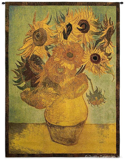 Van Gogh Sunflowers Wall Tapestry
