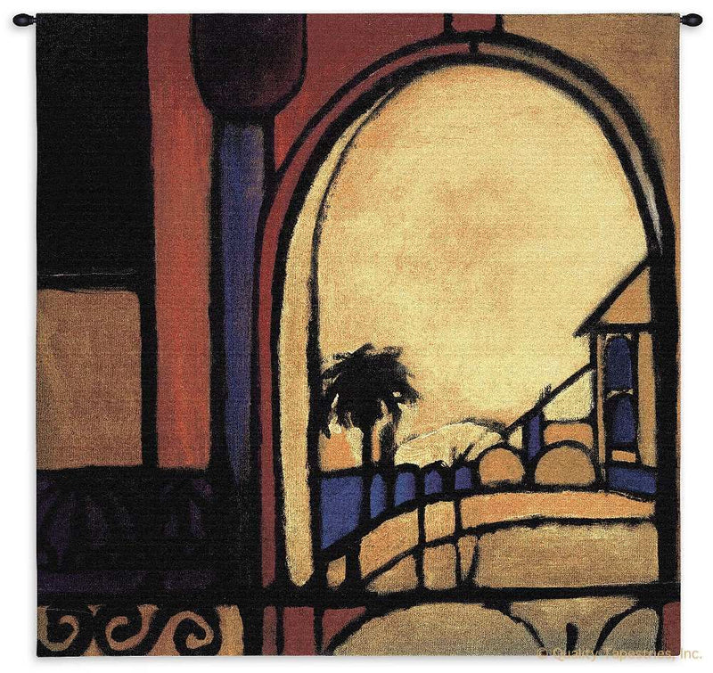 Exotic Retreat II Wall Tapestry