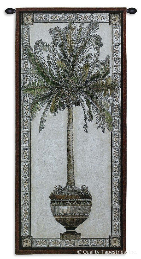 Old World Palm Tree I Wall Tapestry