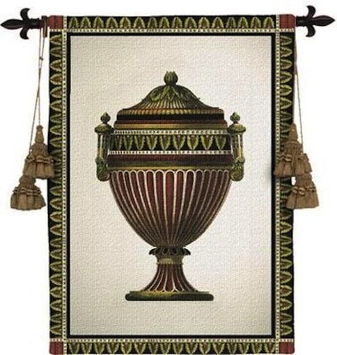 Empire Urn Small II Wall Tapestry