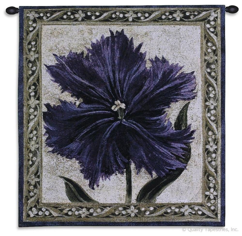 Purple Tulip Wall Tapestry