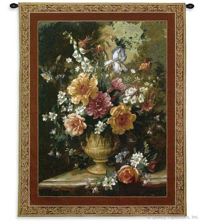 Nature's Glory IV Floral Wall Tapestry