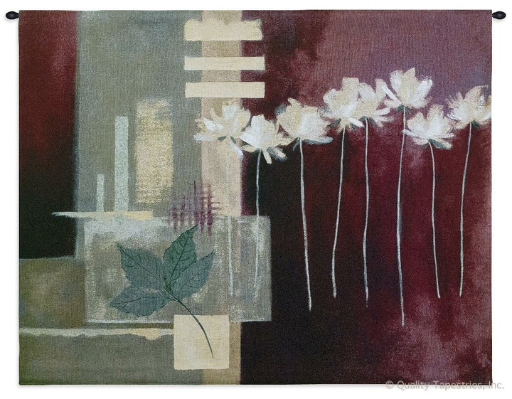 Contemporary Crimson II Wall Tapestry