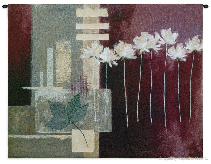 Contemporary Crimson II Wall Tapestry