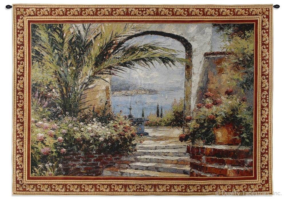 Rose Arch Wall Tapestry