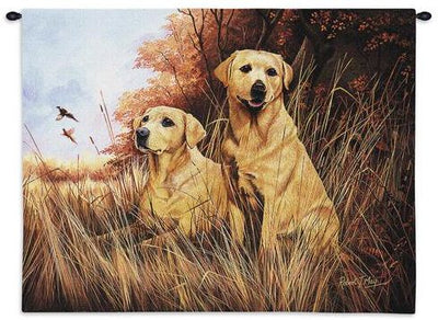 Yellow Lab Wall Tapestry