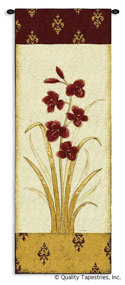 Kimono Orchid Plum I Wall Tapestry