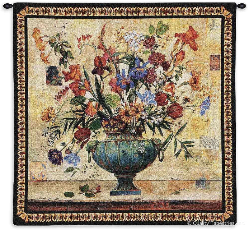 Bouquet of Flowers Radiance Wall Tapestry