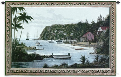 Island Paradise Wall Tapestry