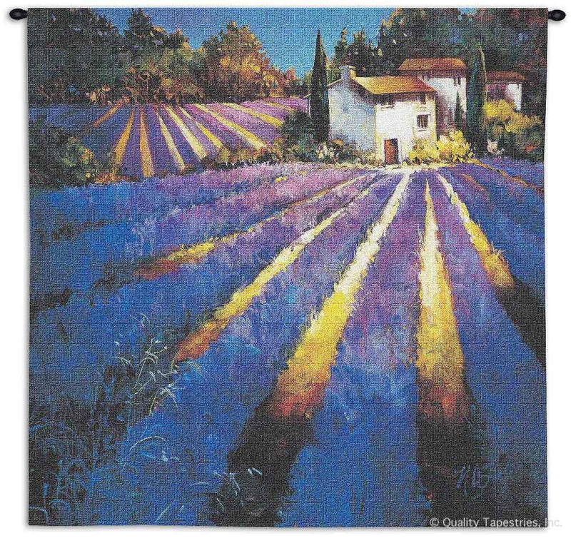 Evening Light Provence Wall Tapestry