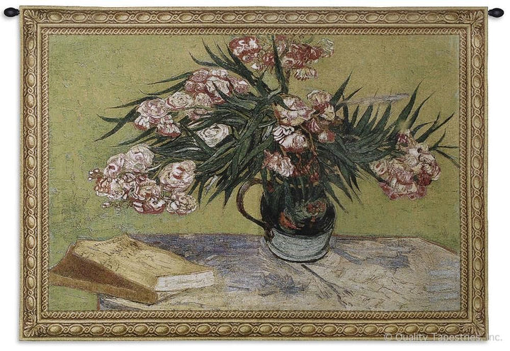 Van Gogh Oleanders Wall Tapestry