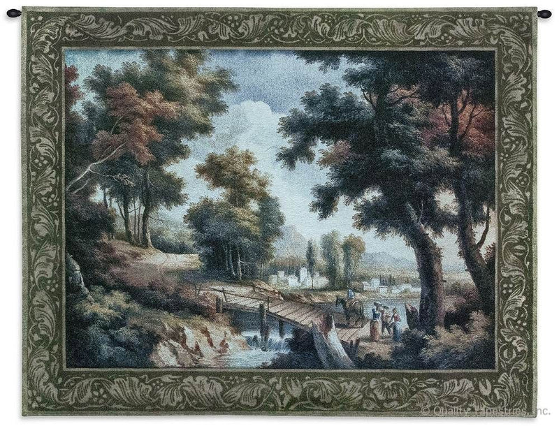 Early Autumn Crossing Wall Tapestry