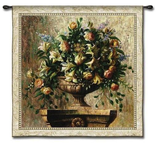 Sonata Bouquet of Flowers Wall Tapestry
