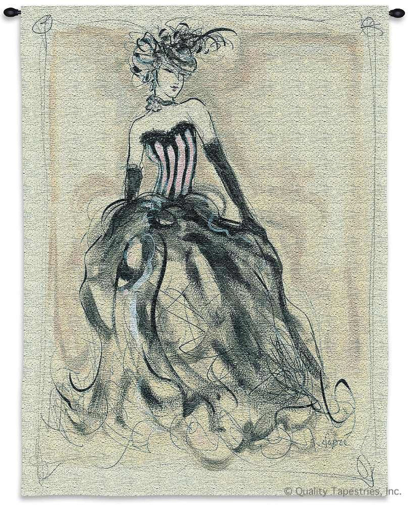 My Fair Lady in Pink Wall Tapestry
